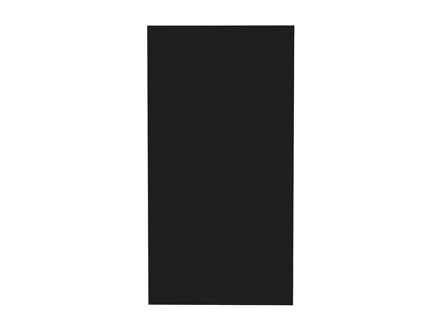 Tavolino Nero 50x26x50 cm in Legno Multistrato