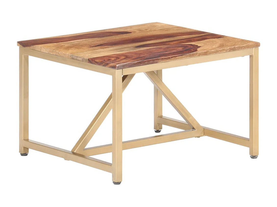 Beistelltisch 60x60x40 cm Massivholz