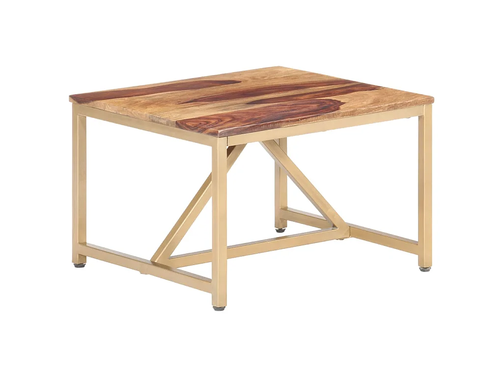 Table d'appoint 60x60x40 cm Bois massif