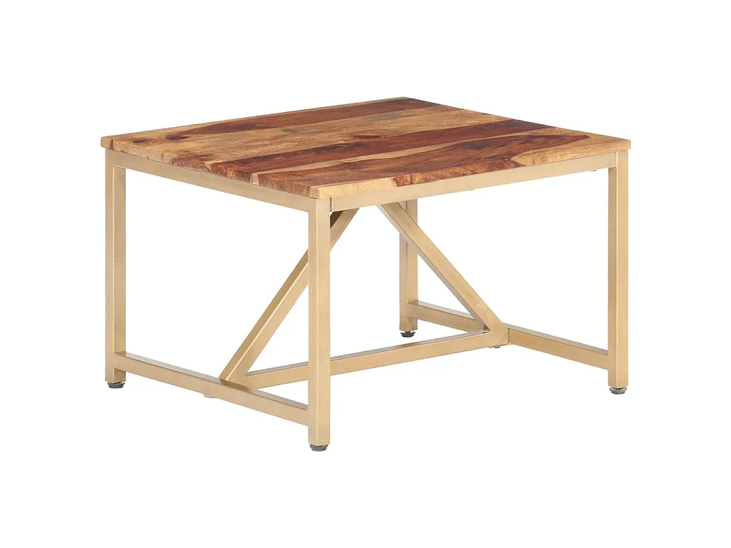 Table d'appoint 60x60x40 cm Bois massif