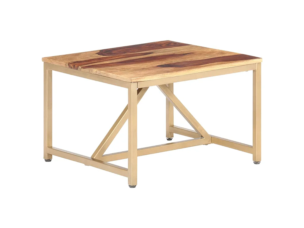 Table d'appoint 60x60x40 cm Bois massif