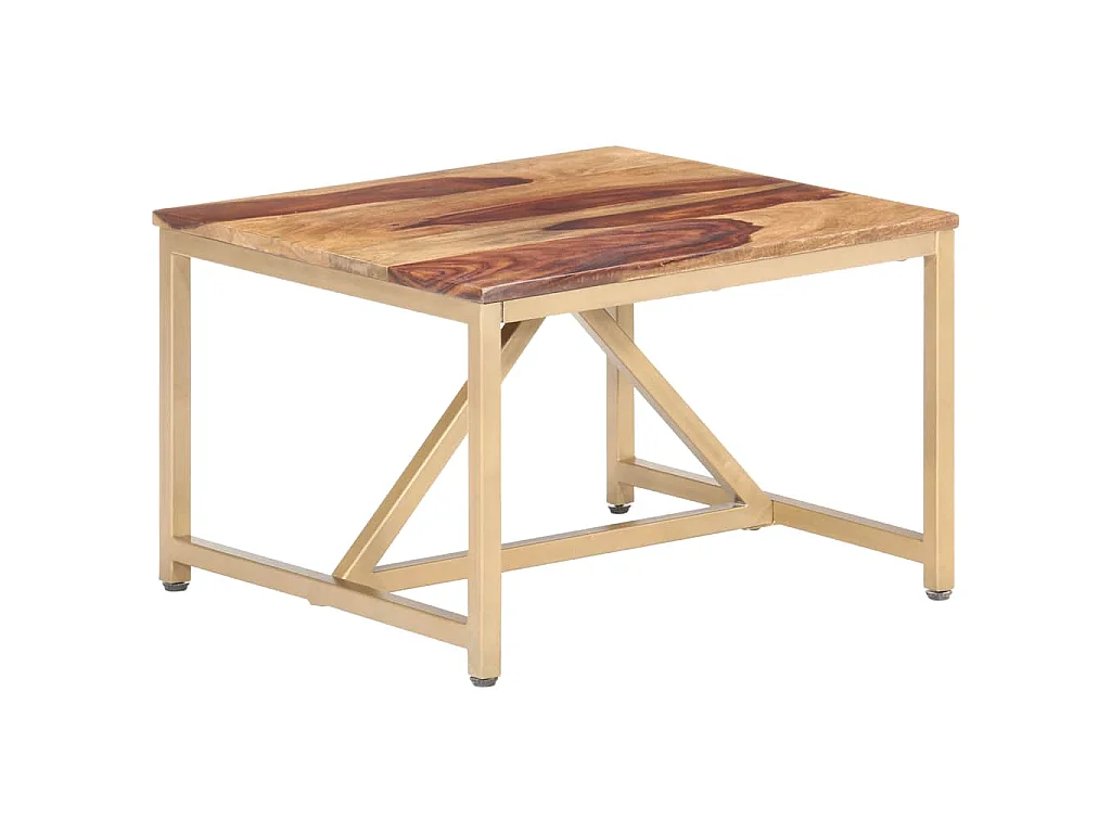 Table d'appoint 60x60x40 cm Bois massif