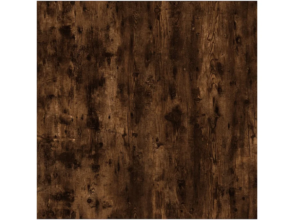 Table d'appoint Chêne fumé 50x46x35 cm Bois d'ingénierie