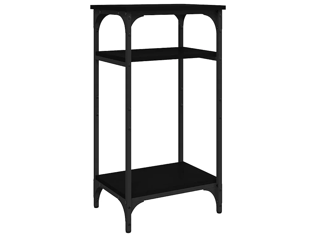 Table d'appoint Noir 40x30x75 cm Bois d'ingénierie