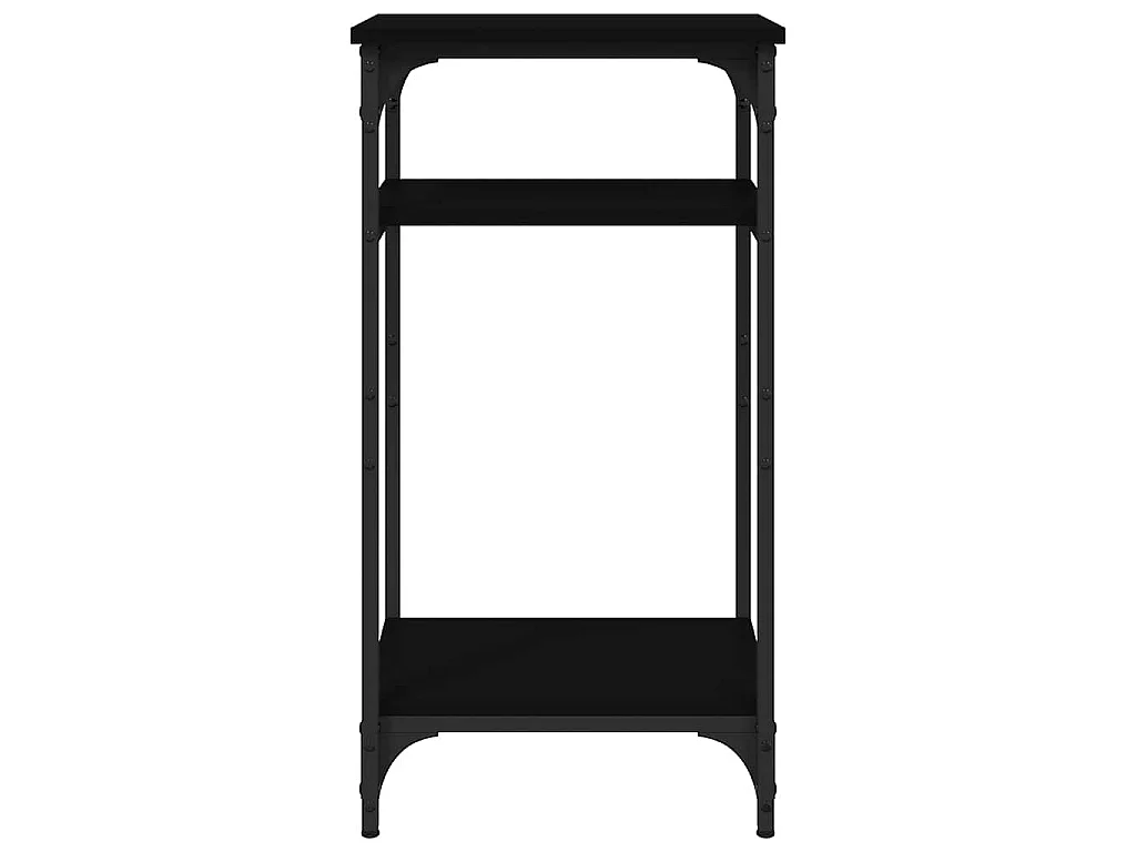 Table d'appoint Noir 40x30x75 cm Bois d'ingénierie