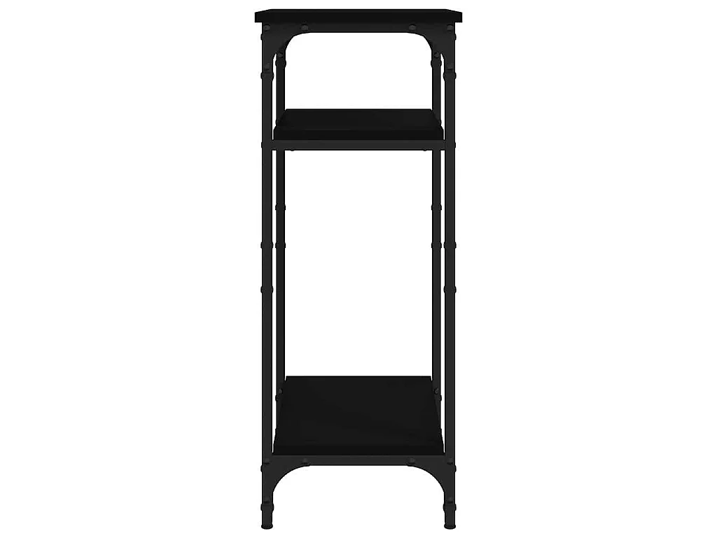 Table d'appoint Noir 40x30x75 cm Bois d'ingénierie