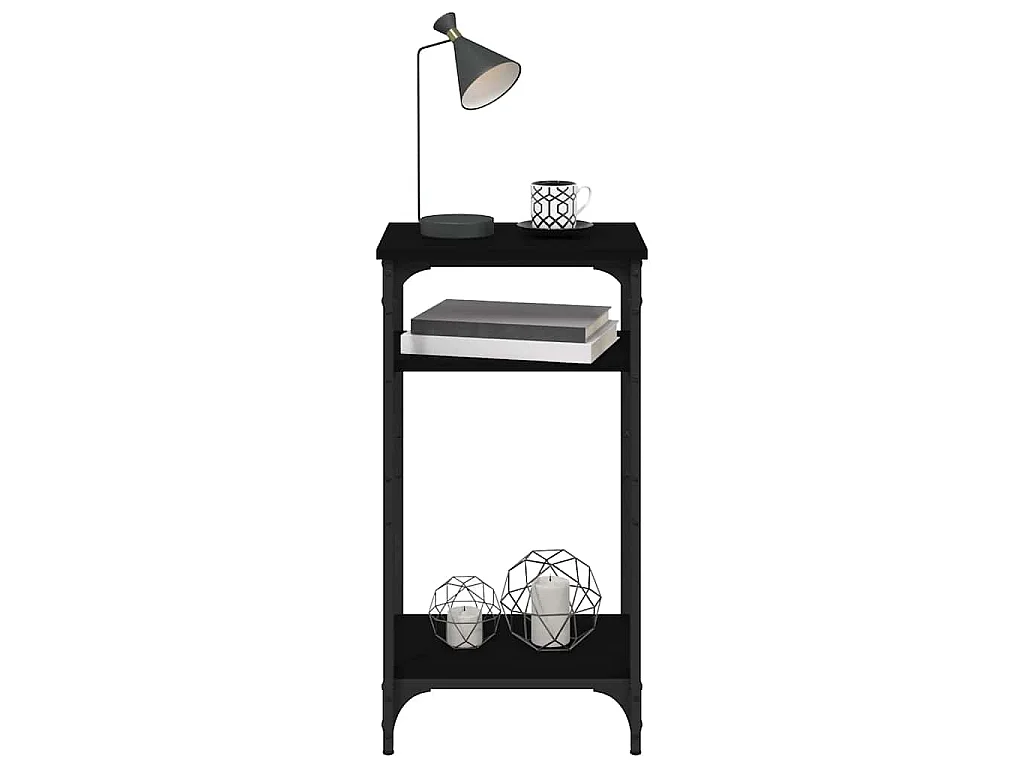 Table d'appoint Noir 40x30x75 cm Bois d'ingénierie
