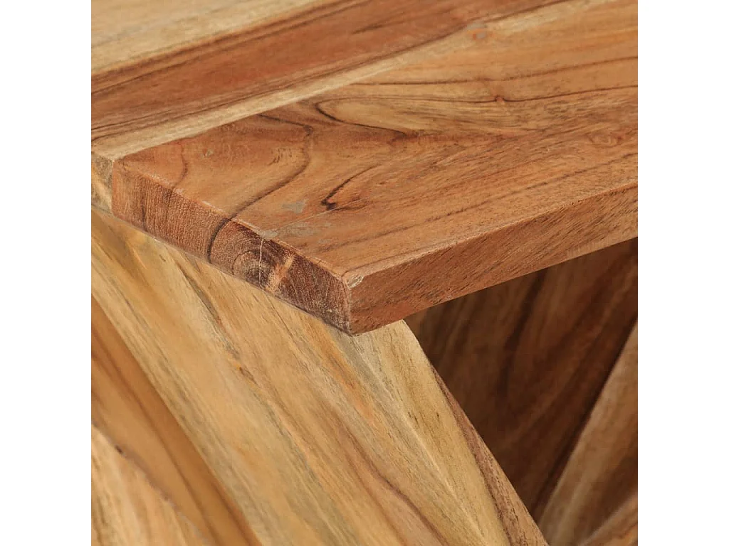 Table d'appoint 35x35x55 cm Bois massif d'acacia