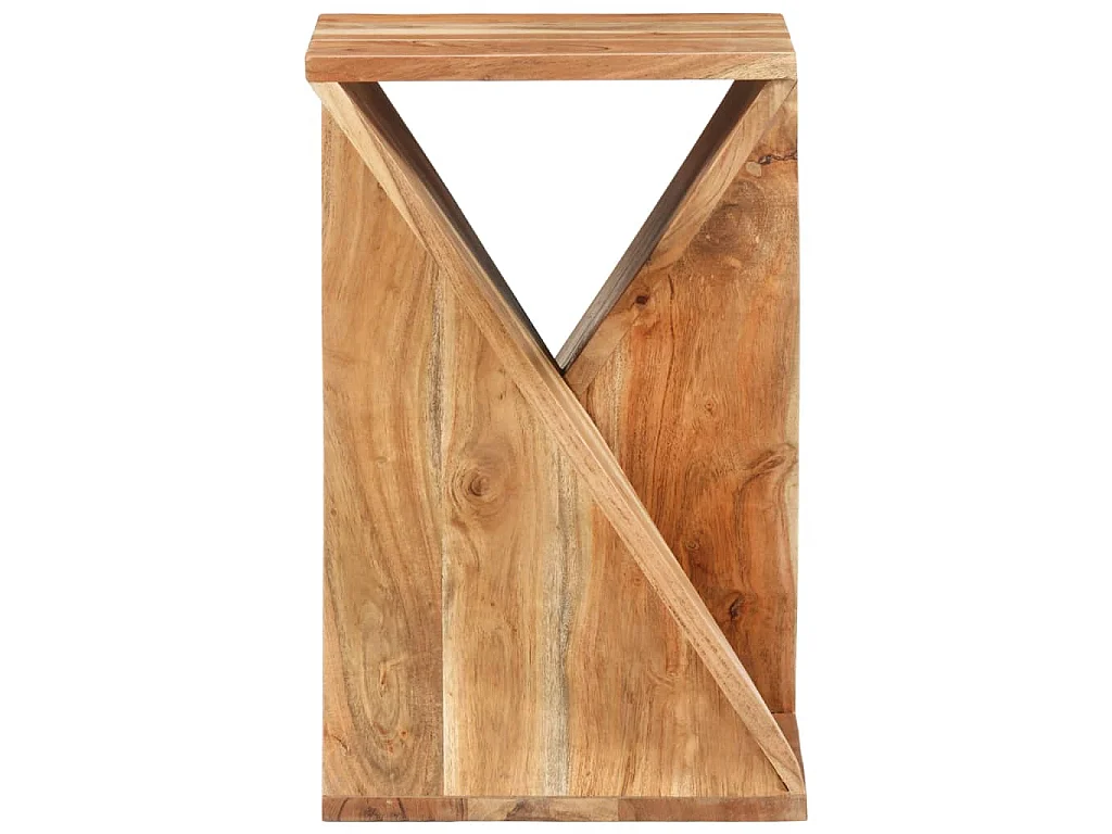 Table d'appoint 35x35x55 cm Bois massif d'acacia