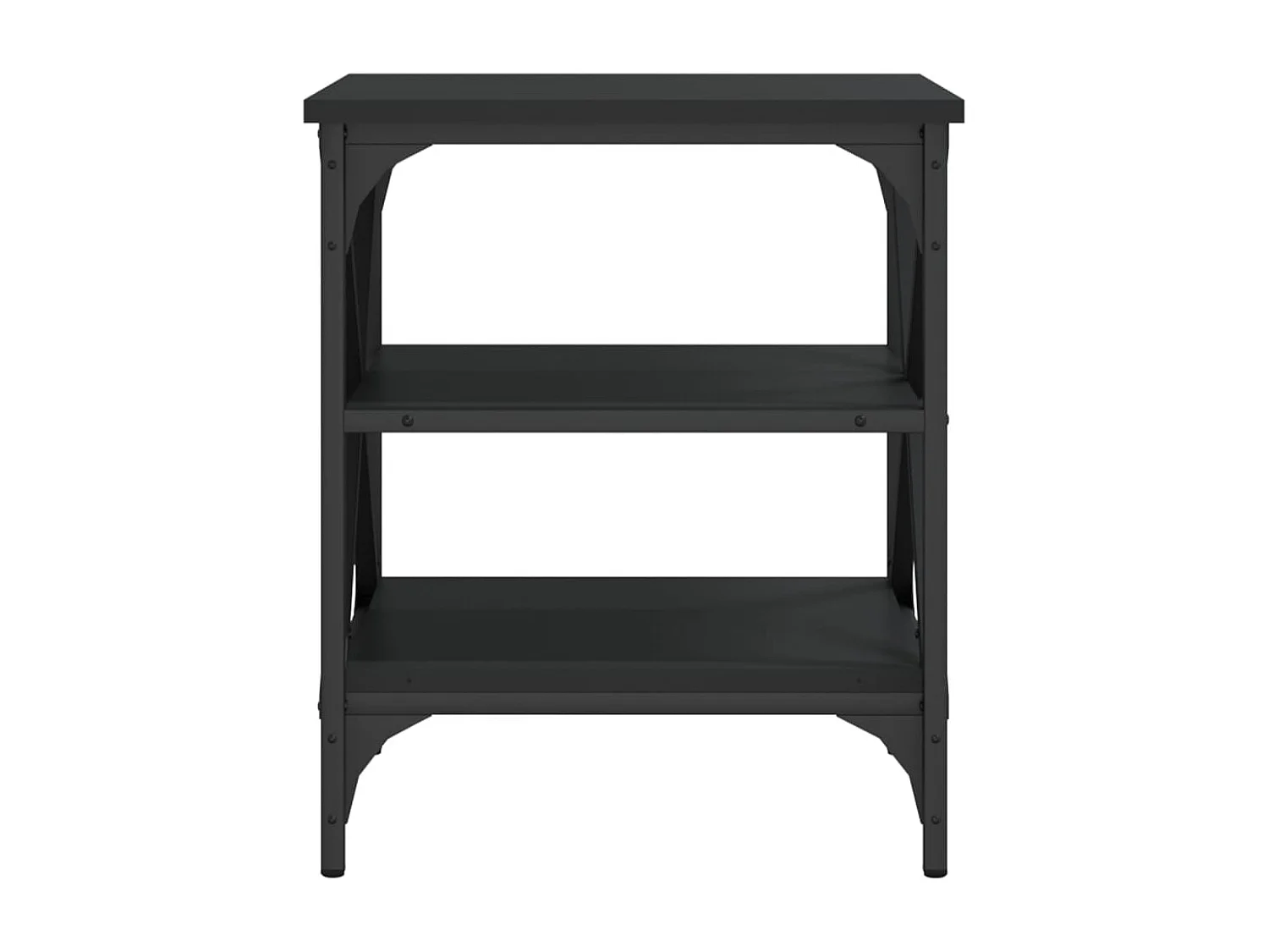 Mesa de apoio 40x42x50 derivados de madeira preto