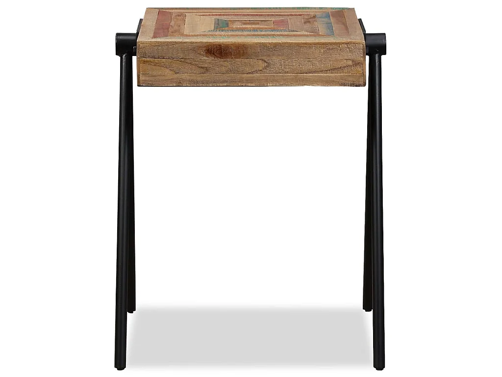 Table d'appoint Teck massif de récupération