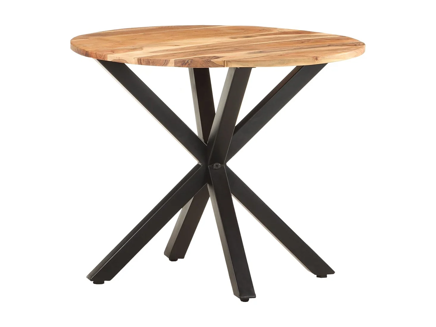 Bijzettafel 68x68x56 cm massief acaciahout
