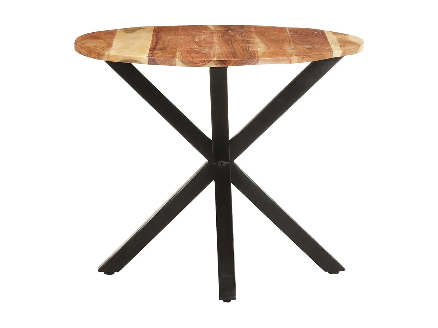 Bijzettafel 68x68x56 cm massief acaciahout