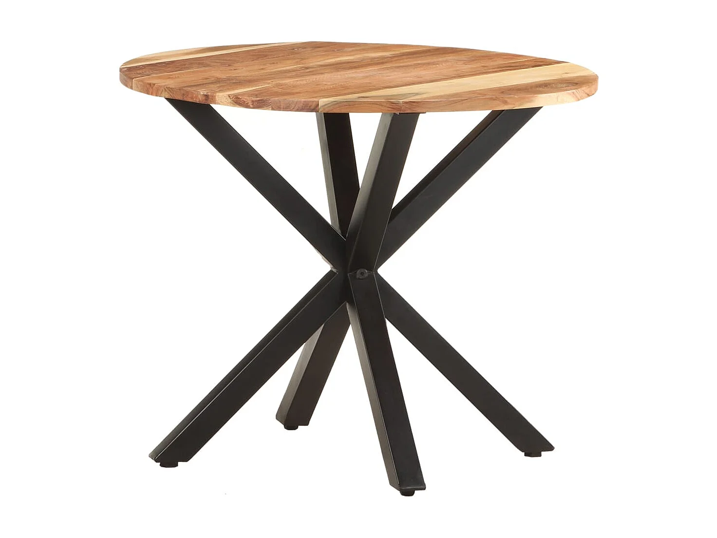 Bijzettafel 68x68x56 cm massief acaciahout