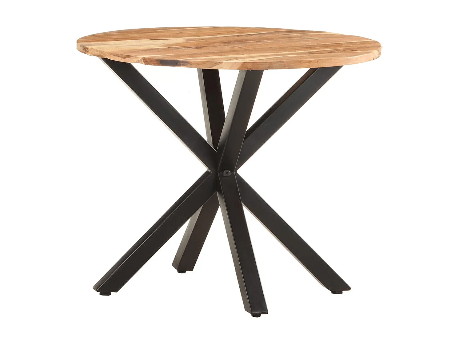 Bijzettafel 68x68x56 cm massief acaciahout