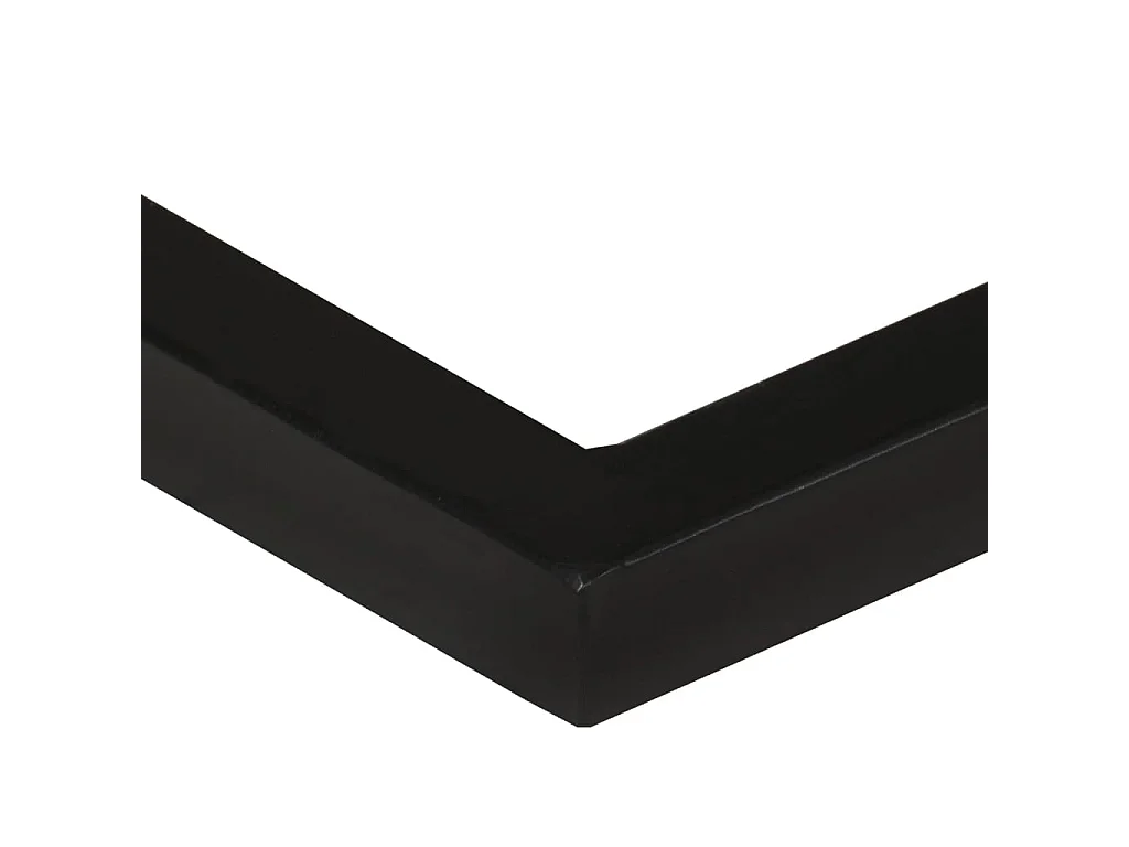 Bijzettafel U-vormig 45x30x61 cm massief mangohout