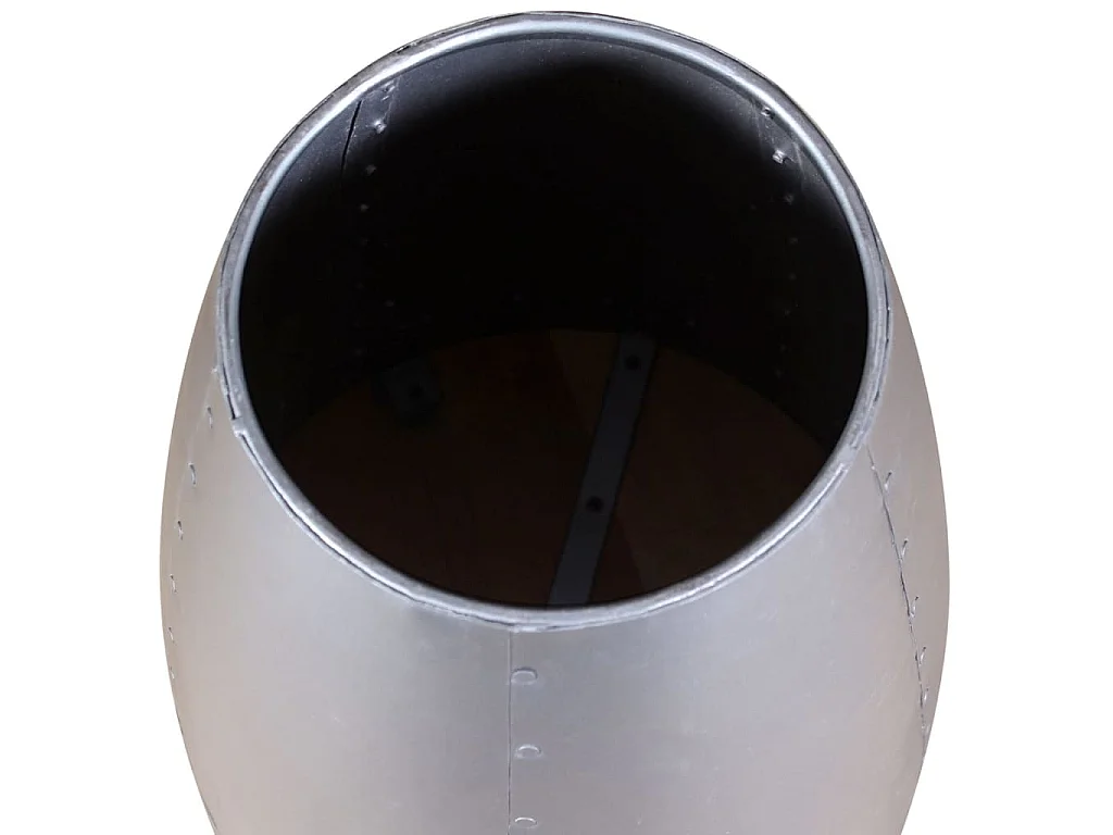 Tabouret aviateur Bois de récupération massif
