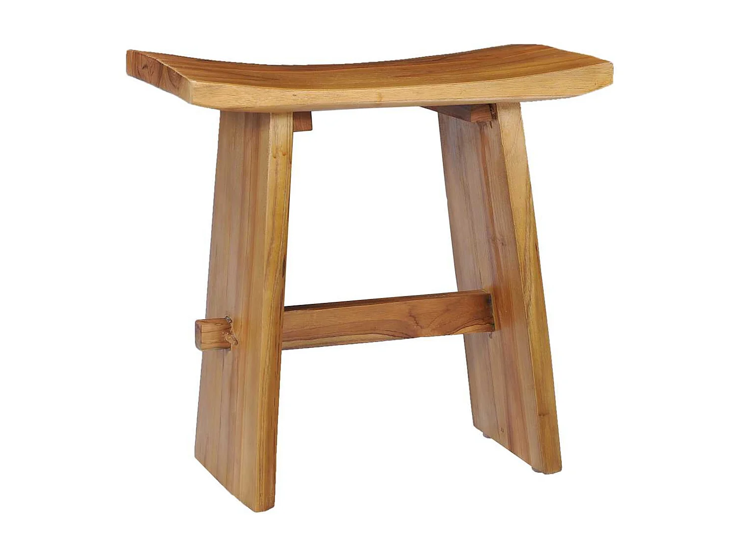 Hocker Massivholz Teak