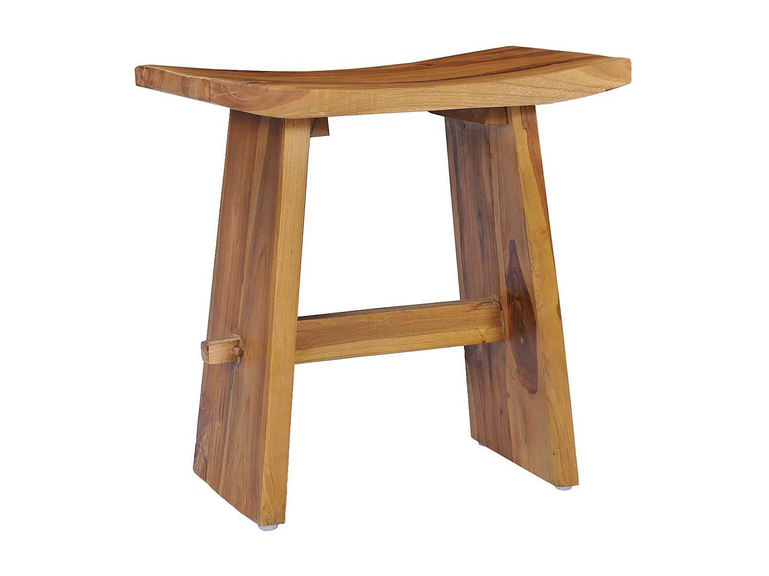 Hocker Massivholz Teak