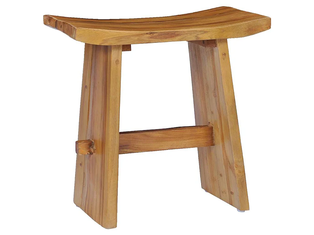 Tabouret Bois de teck massif