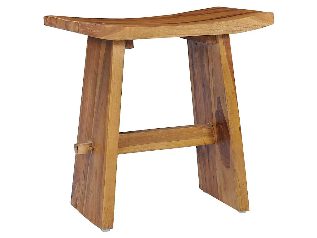 Tabouret Bois de teck massif