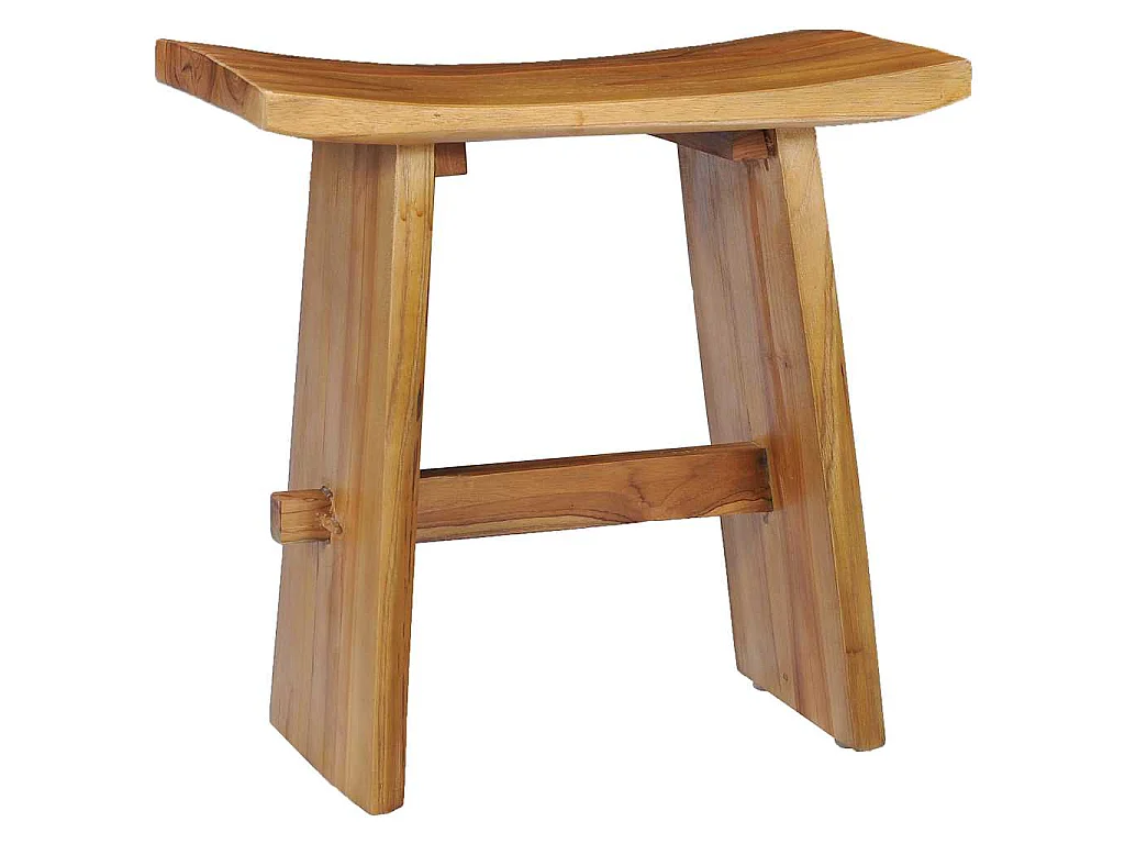 Tabouret Bois de teck massif