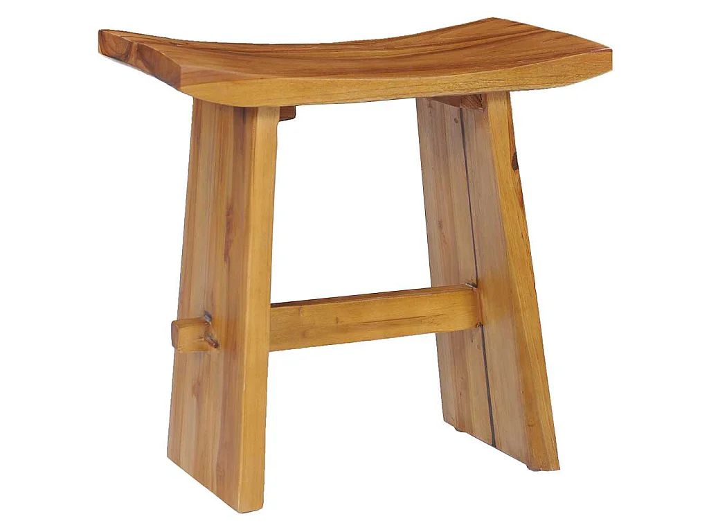 Tabouret Bois de teck massif