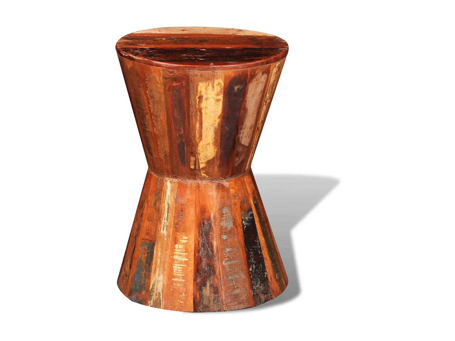 Tabouret Bois de récupération massif