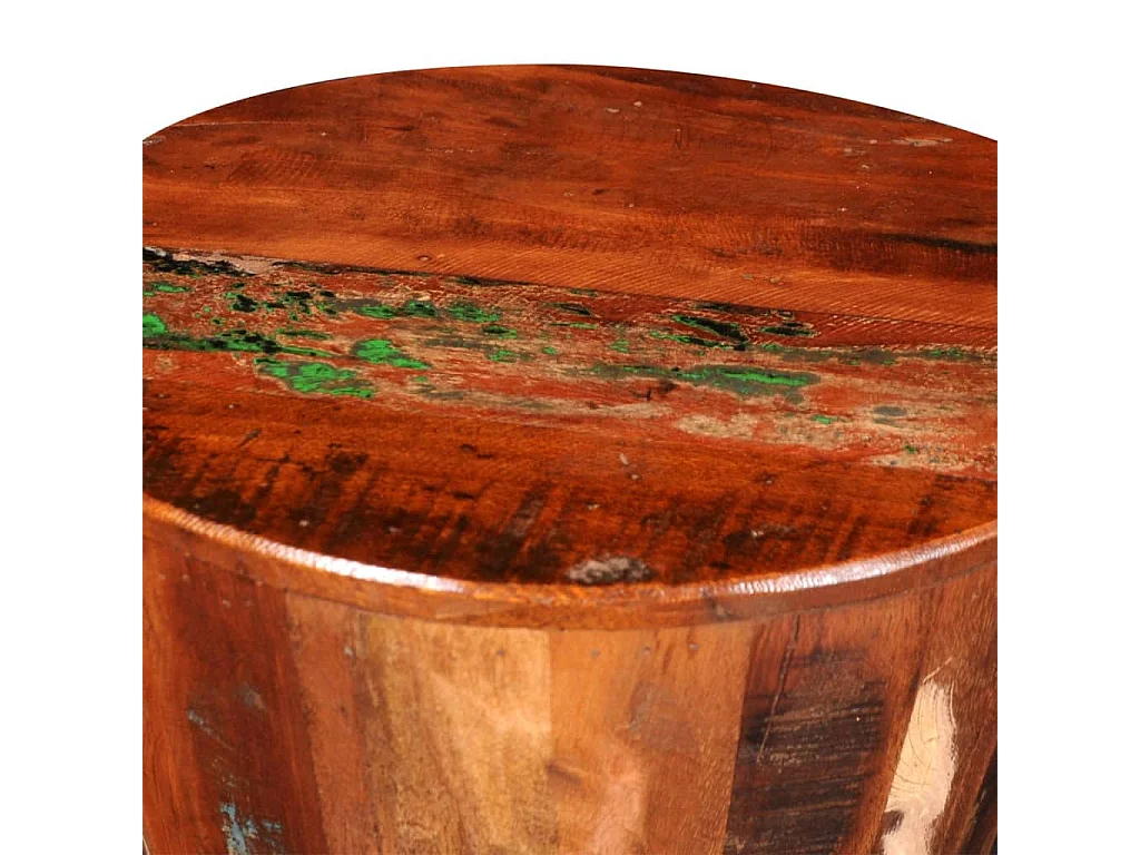 Tabouret Bois de récupération massif