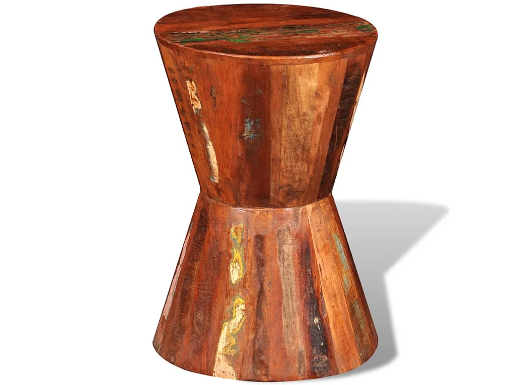 Tabouret Bois de récupération massif
