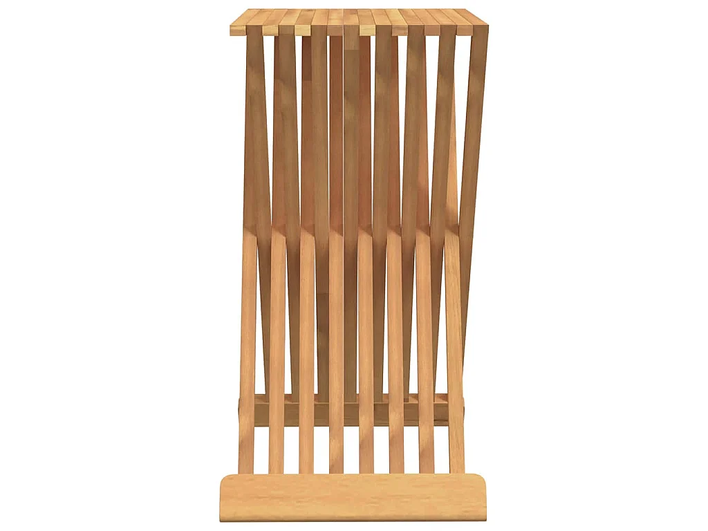 Tabouret pliant 40x32,5x70 cm Bois massif de teck