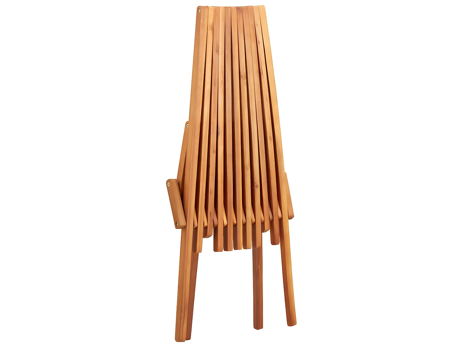 Sillón plegable de exterior madera de acacia maciza