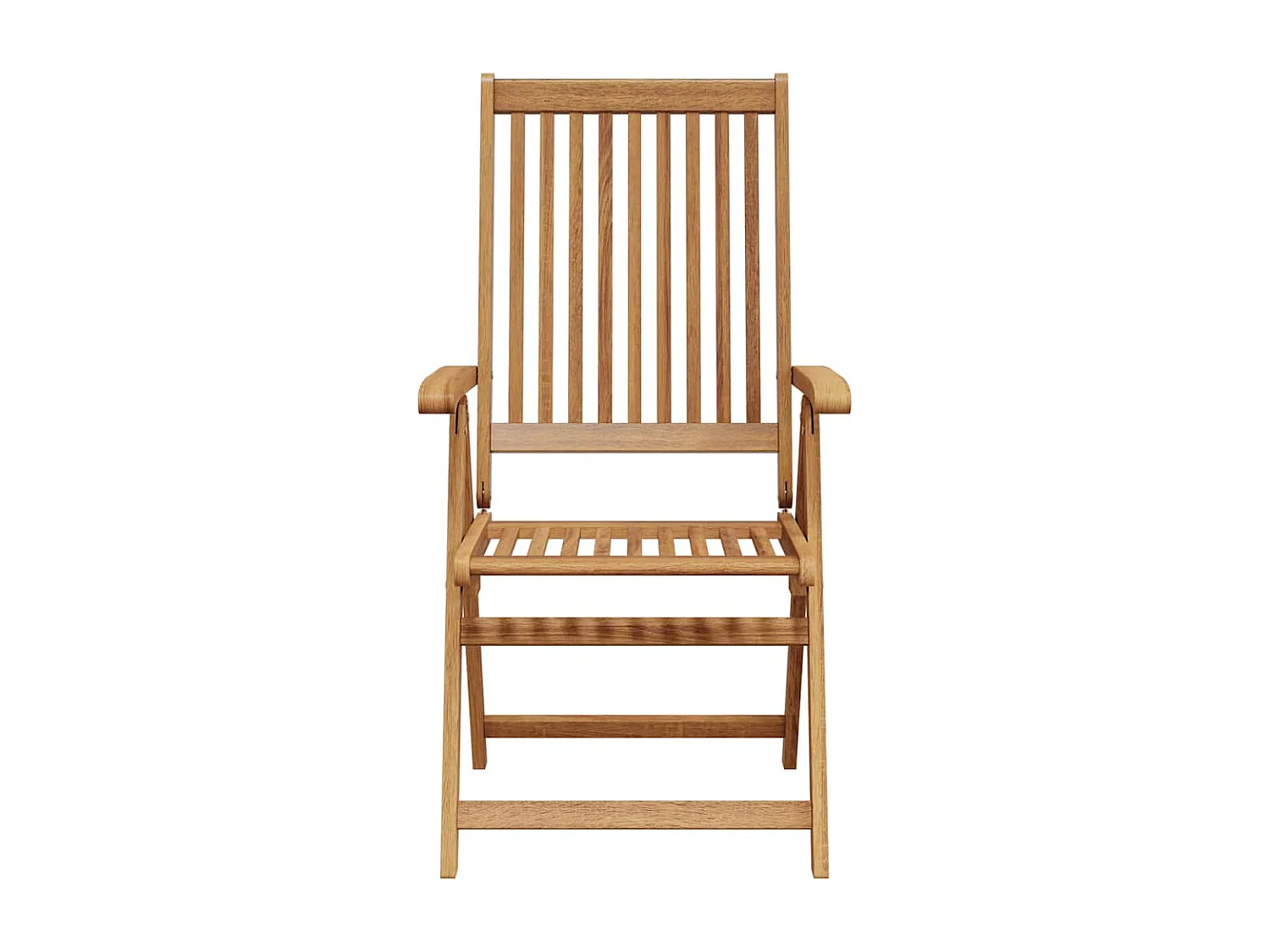 Chaises pliables de jardin lot de 3 Bois d'acacia solide