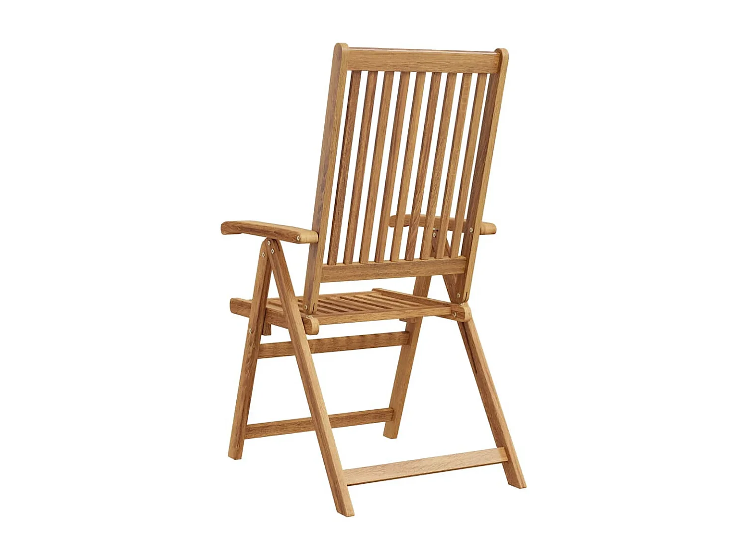 Chaises pliables de jardin lot de 3 Bois d'acacia solide