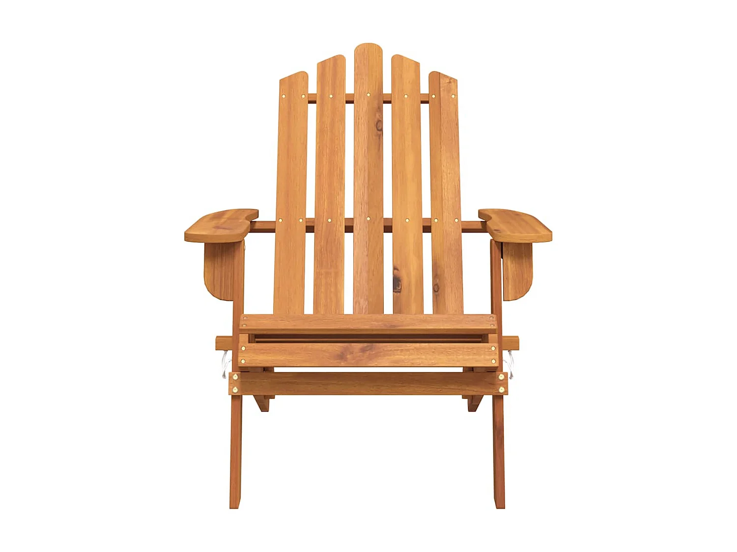 Chaise de jardin Adirondack Bois d'acacia massif