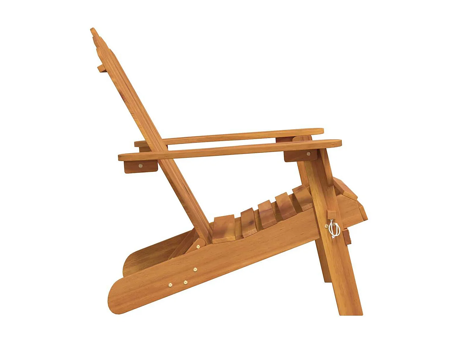 Chaise de jardin Adirondack Bois d'acacia massif