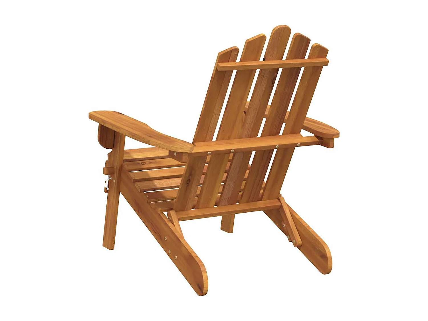 Chaise de jardin Adirondack Bois d'acacia massif