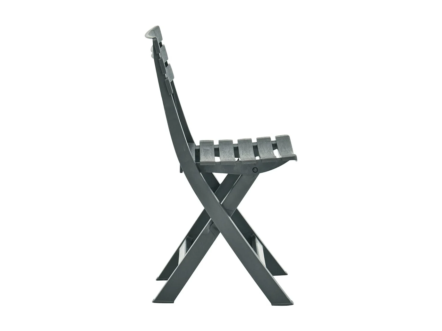 Gartenstühle 2 Stk. Klappbar Kunststoff Grün