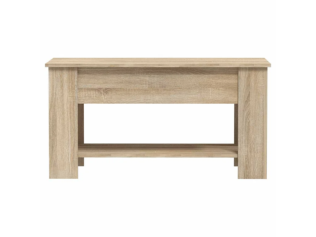 Couchtisch Sonoma-Eiche 101x49x52 cm Holzwerkstoff
