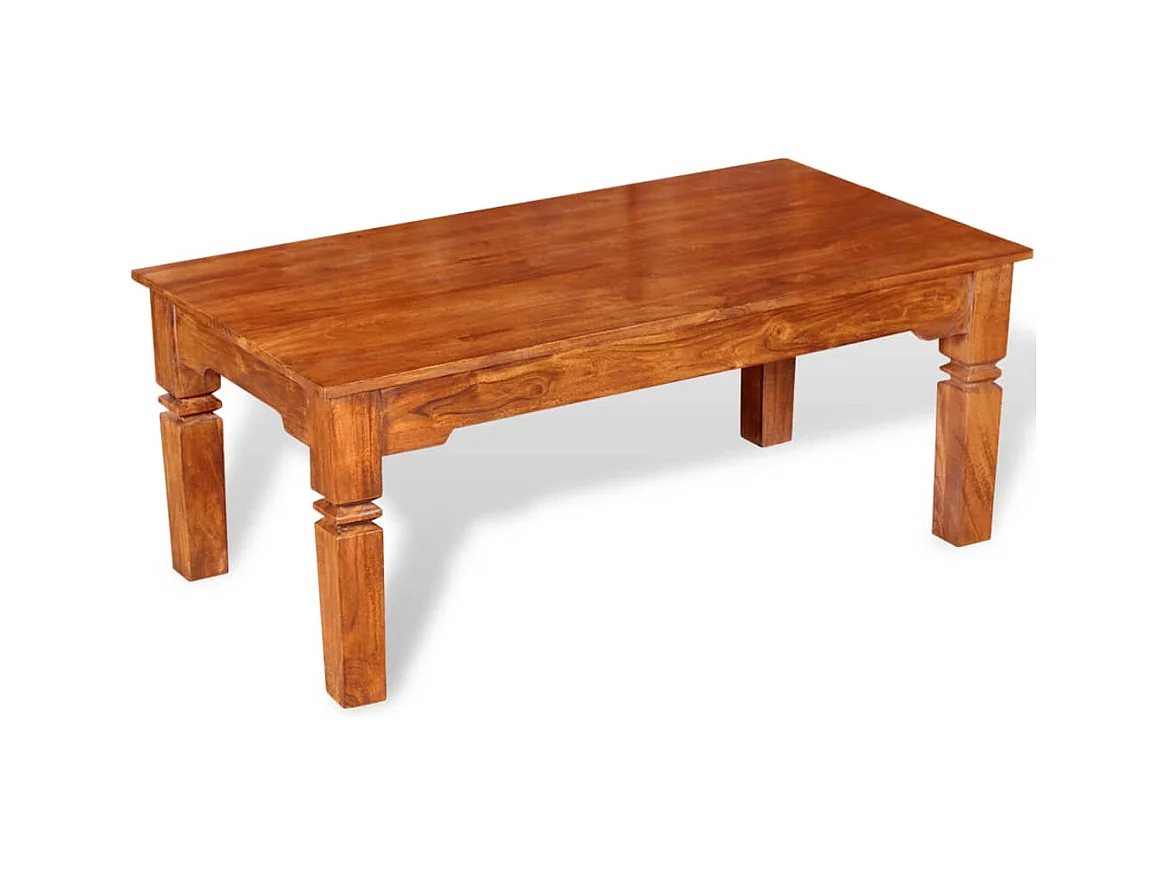 Table basse Bois massif 110 x 60 x 45 cm