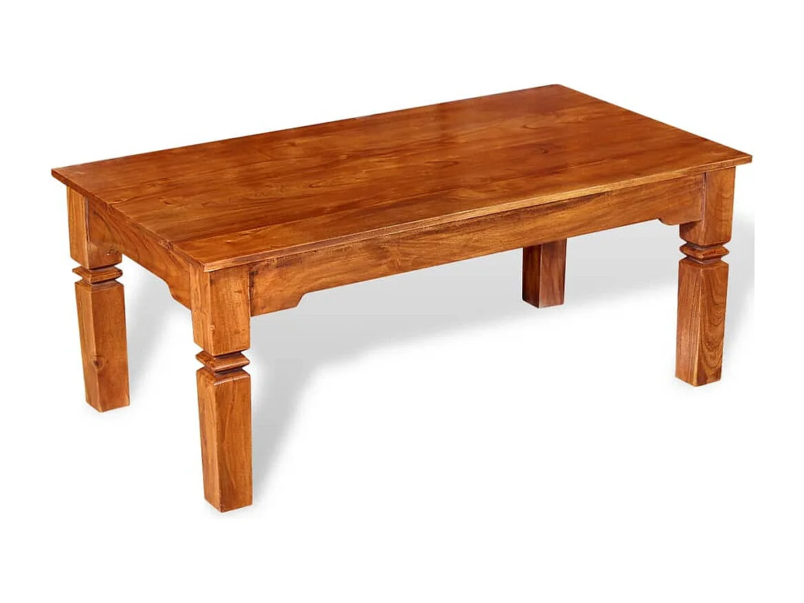 Table basse Bois massif 110 x 60 x 45 cm