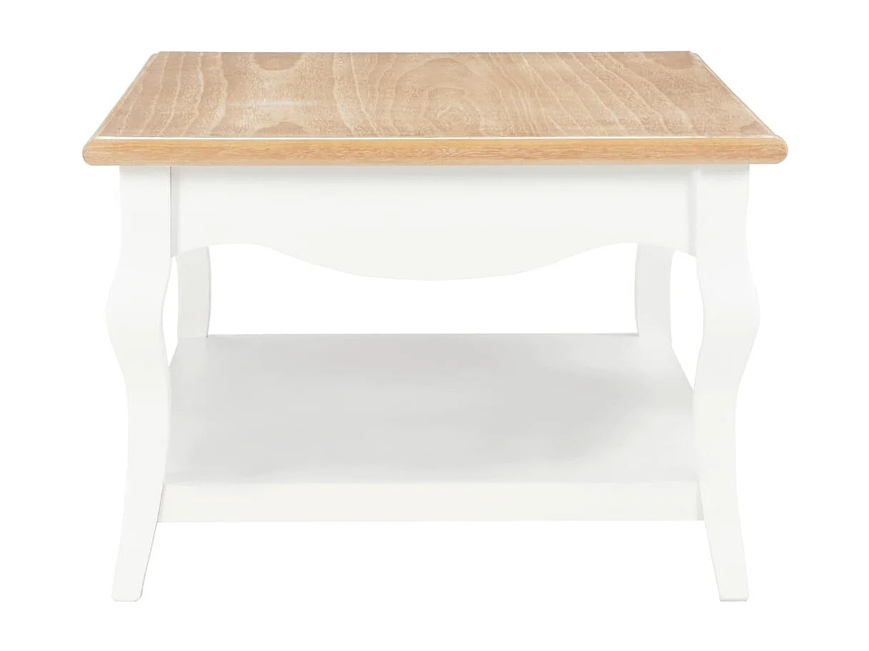 Table basse Blanc 110 x 60 x 40 cm MDF