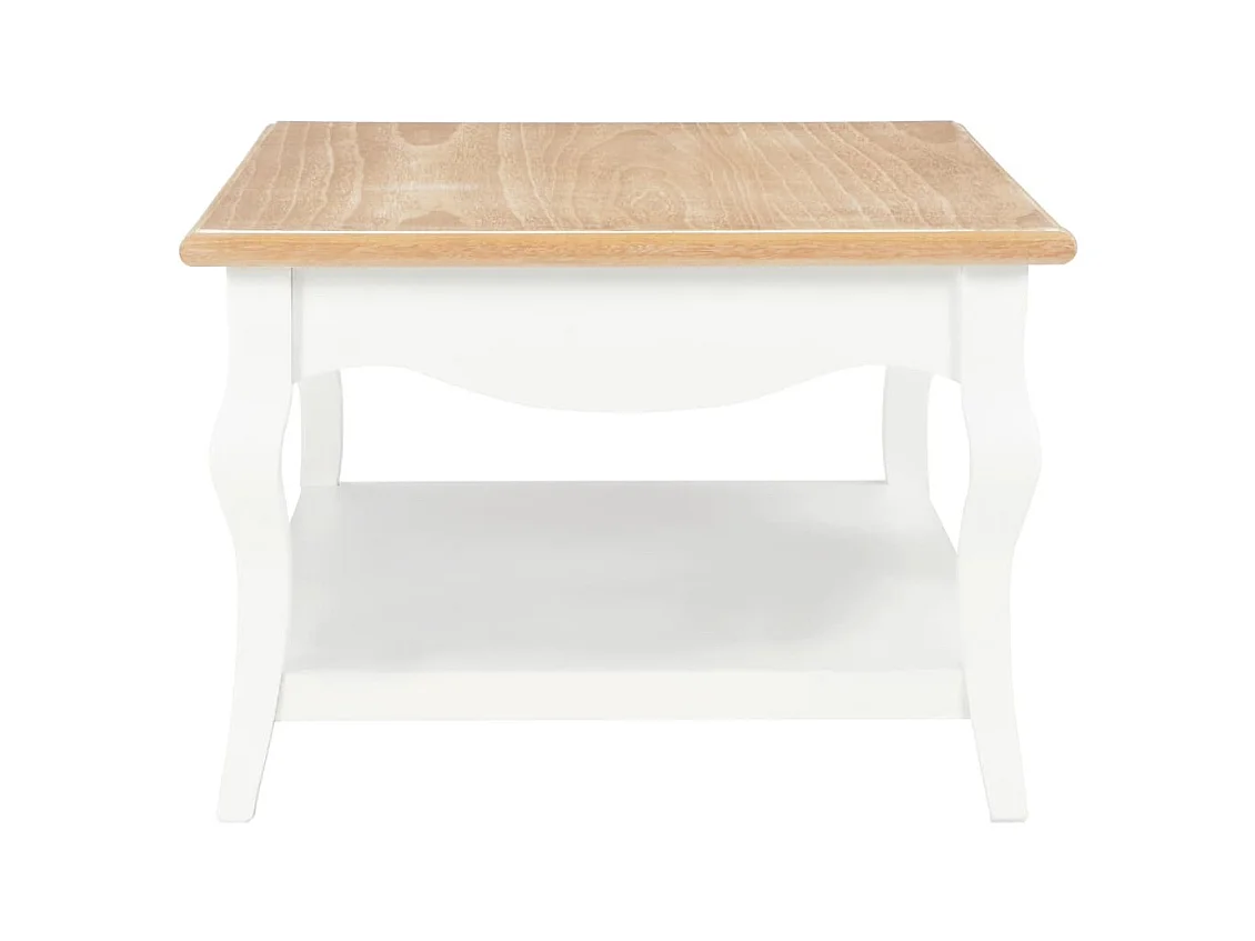 Table basse Blanc 110 x 60 x 40 cm MDF