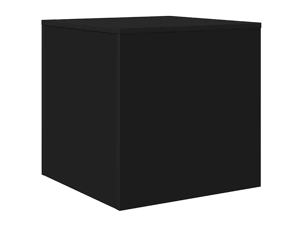 Tables gigognes 3 pcs Noir Aggloméré