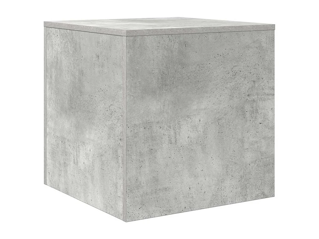 Tables gigognes 3 pcs Gris béton Aggloméré