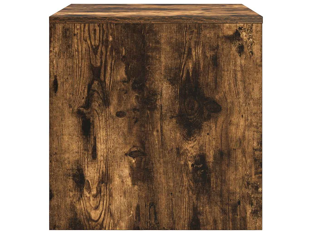 Tables gigognes 3 pcs Chêne fumé Bois d'ingénierie