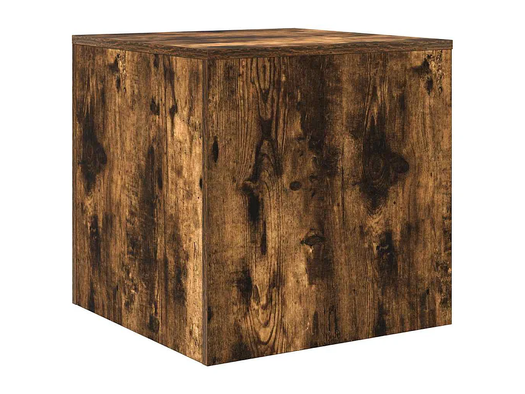 Tables gigognes 3 pcs Chêne fumé Bois d'ingénierie