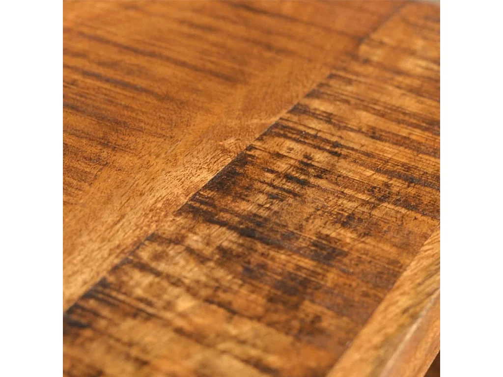 Table gigogne 3 pcs Bois massif de manguier