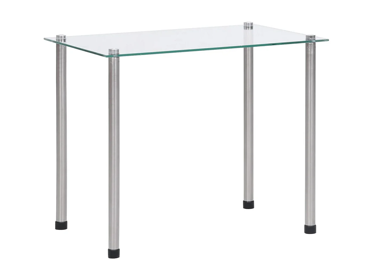 3-delige Tafeltjesset gehard glas transparant