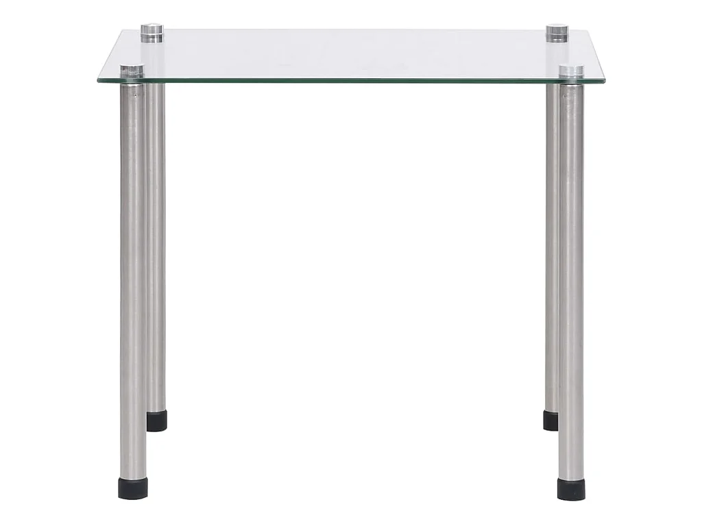Satztische 3-tlg. Transparent Hartglas